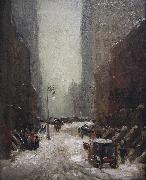 Robert Henri Snow in New York Germany oil painting artist